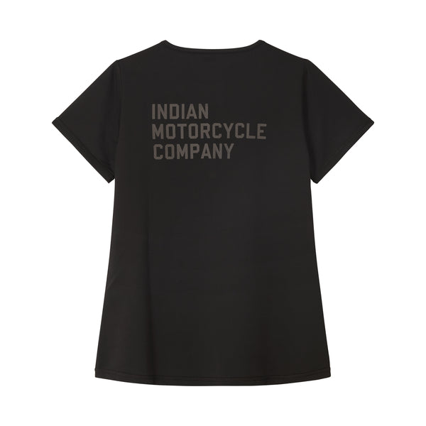 Indian Motorcycle Women's IMC Logo Athlete Tee