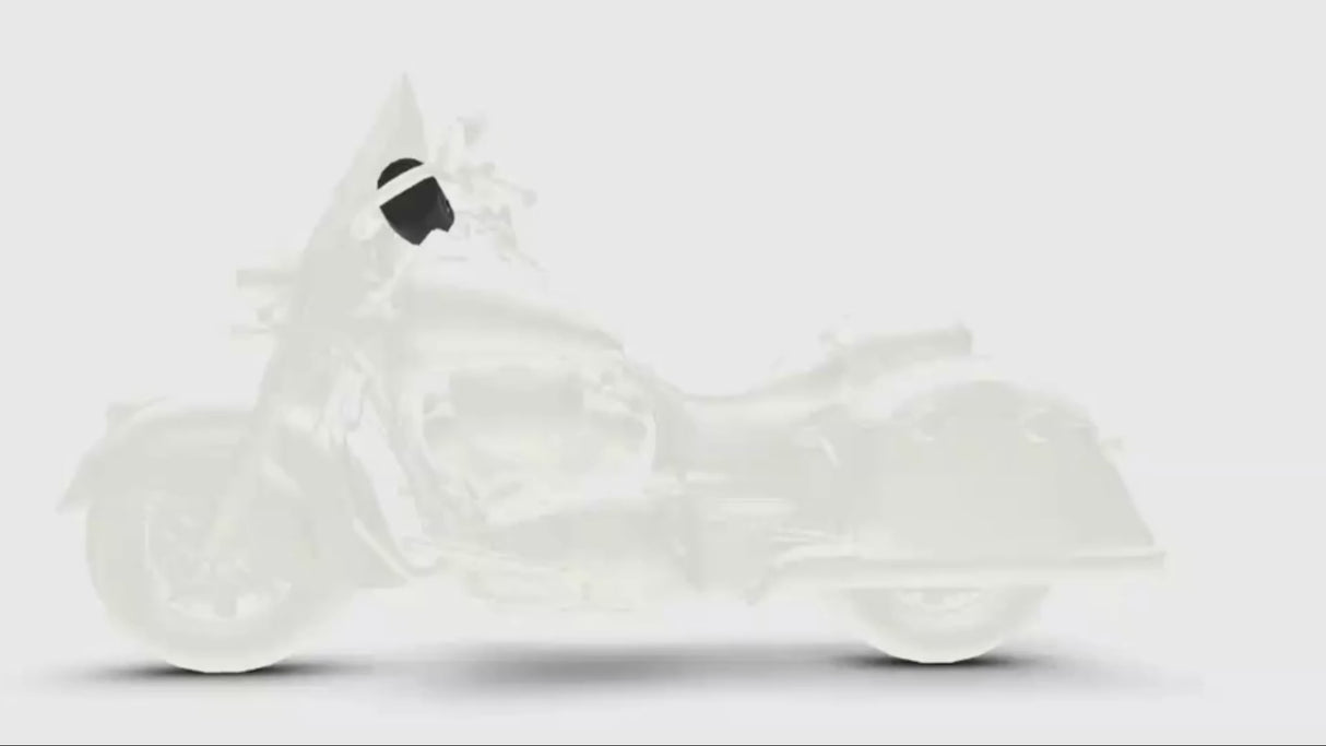 Indian Motorcycle Genuine Leather Handlebar Bag