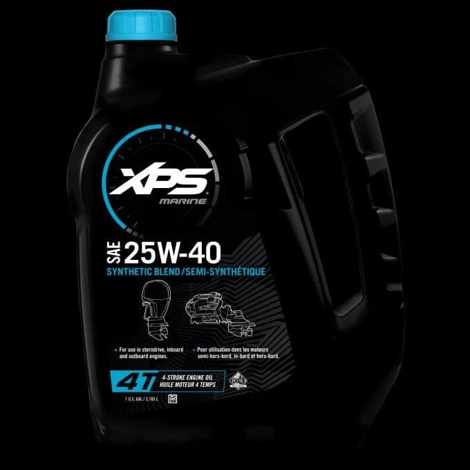XPS Marine 4T 25W-40 Synthetic Blend Oil 1 Gallon